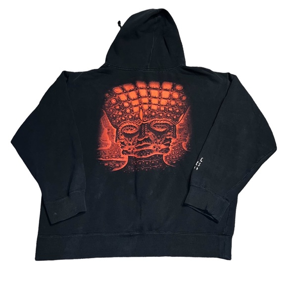 VTG Alex Gray Tool Zip-Up Double Sided Hoodie Standard Supply - Picture 4 of 6